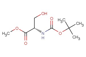 tert-butyl (S)-1-(methoxycarbonyl)-2-hydroxyethylcarbamate