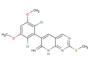 6-(2,6-dichloro-3,5-dimethoxyphenyl)-2-(methylthio)pyrido[2,3-d]pyrimidin-7(8H)-imine