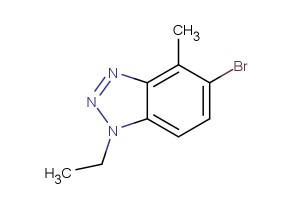 5-bromo-1-ethyl-4-methyl-1H-benzo[d][1,2,3]triazole