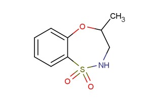4-methyl-3,4-dihydro-2H-benzo[b][1,4,5]oxathiazepine 1,1-dioxide