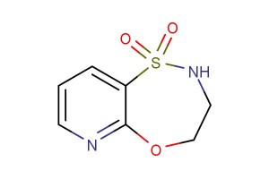 3,4-dihydro-2H-pyrido[2,3-b][1,4,5]oxathiazepine 1,1-dioxide