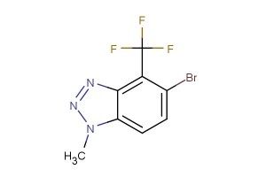 5-bromo-1-methyl-4-(trifluoromethyl)-1H-benzo[d][1,2,3]triazole