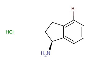 (S)-4-bromo-2,3-dihydro-1H-inden-1-amine hydrochloride