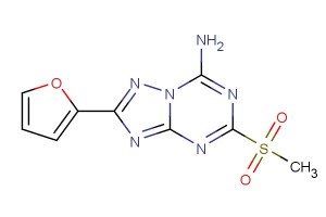 2-(furan-2-yl)-5-(methylsulfonyl)-[1,2,4]triazolo[1,5-a][1,3,5]triazin-7-amine