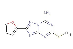 2-(furan-2-yl)-5-(methylthio)-[1,2,4]triazolo[1,5-a][1,3,5]triazin-7-amine