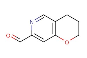 3,4-dihydro-2H-pyrano[3,2-c]pyridine-7-carbaldehyde