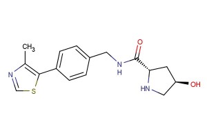 (2S,4R)-4-hydroxy-N-(4-(4-methylthiazol-5-yl)benzyl)pyrrolidine-2-carboxamide