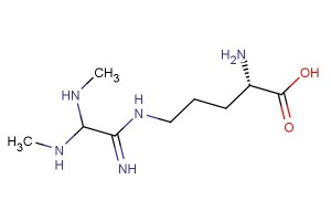 (S)-2-amino-5-(2,2-bis(methylamino)acetimidamido)pentanoic acid