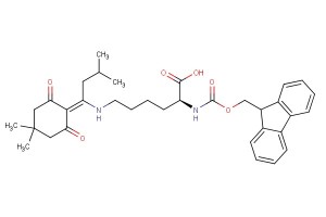 (S)-2-((((9H-fluoren-9-yl)methoxy)carbonyl)amino)-6-((1-(4,4-dimethyl-2,6-dioxocyclohexylidene)-3-methylbutyl)amino)hexanoic acid