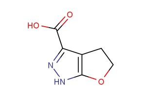 4,5-dihydro-1H-furo[2,3-c]pyrazole-3-carboxylic acid