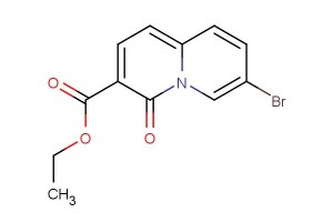 ethyl 7-bromo-4-oxo-4H-quinolizine-3-carboxylate