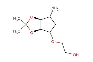 2-(((3aR,4S,6R,6aS)-6-amino-2,2-dimethyltetrahydro-4H-cyclopenta[d][1,3]dioxol-4-yl)oxy)ethan-1-o