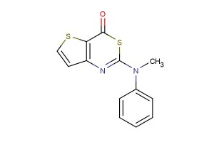 2-(methyl(phenyl)amino)-4H-thieno[3,2-d][1,3]thiazin-4-one