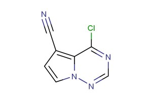4-chloropyrrolo[2,1-f][1,2,4]triazine-5-carbonitrile