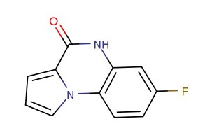 7-fluoro-5H-pyrrolo[1,2-a]quinoxalin-4-one