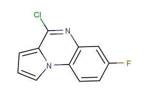 4-chloro-7-fluoro-pyrrolo[1,2-a]quinoxaline