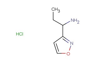 1-(isoxazol-3-yl)propan-1-amine hydrochloride