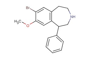 7-bromo-8-methoxy-1-phenyl-2,3,4,5-tetrahydro-1H-benzo[d]azepine