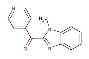 1-methyl-2-(pyridine-4-carbonyl)-1H-1,3-benzodiazole