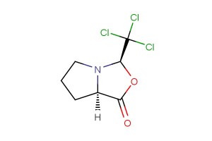 (3R,7aR)-3-(trichloromethyl)-hexahydropyrrolo[1,2-c][1,3]oxazol-1-one