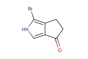 1-bromo-2H,4H,5H,6H-cyclopenta[c]pyrrol-4-one