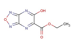 ethyl 6-hydroxy-[1,2,5]oxadiazolo[3,4-b]pyrazine-5-carboxylate