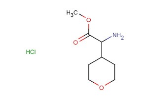 amino-(tetrahydro-pyran-4-yl)-acetic acid methyl ester hydrochloride