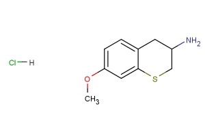7-methoxy-3,4-dihydro-2H-1-benzothiopyran-3-amine hydrochloride