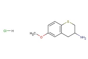 6-methoxy-3,4-dihydro-2H-1-benzothiopyran-3-amine hydrochloride