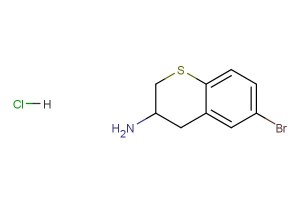 6-bromo-3,4-dihydro-2H-1-benzothiopyran-3-amine hydrochloride