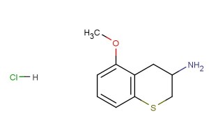 5-methoxy-3,4-dihydro-2H-1-benzothiopyran-3-amine hydrochloride