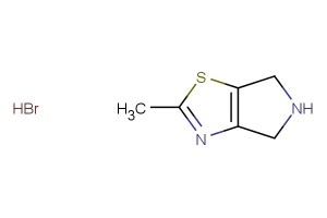 2-methyl-5,6-dihydro-4H-pyrrolo[3,4-d]thiazole hydrobromide