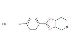 2-(4-bromo-phenyl)-4,5,6,7-tetrahydro-oxazolo[4,5-c]pyridine hydrochloride