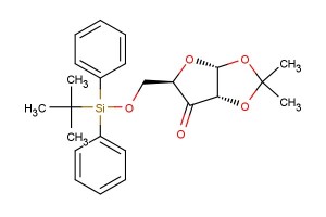 (3aR,5R,6aS)-5-(((tert-butyldiphenylsilyl)oxy)methyl)-2,2-dimethyldihydrofuro[2,3-d][1,3]dioxol-6(5H)-one