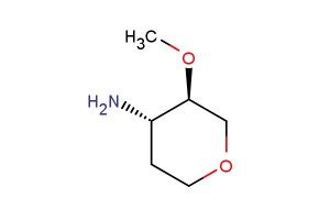 (3R,4S)-3-methoxyoxan-4-amine