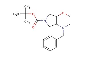 tert-butyl 4-benzyl-octahydropyrrolo[3,4-b]morpholine-6-carboxylate