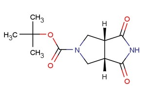 tert-butyl (3aR,6aS)-4,6-dioxohexahydropyrrolo[3,4-c]pyrrole-2(1H)-carboxylate