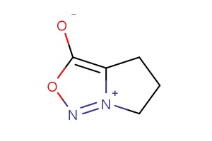5,6-dihydro-4H-pyrrolo[1,2-c][1,2,3]oxadiazol-7-ium-3-olate