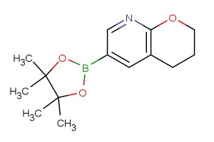 6-(4,4,5,5-tetramethyl-1,3,2-dioxaborolan-2-yl)-3,4-dihydro-2H-pyrano[2,3-b]pyridine