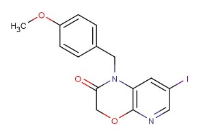 7-iodo-1-(4-methoxybenzyl)-1H-pyrido[2,3-b][1,4]oxazin-2(3H)-one