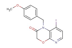 8-iodo-1-(4-methoxybenzyl)-1H-pyrido[2,3-b][1,4]oxazin-2(3H)-one