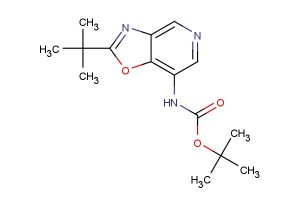 tert-butyl (2-(tert-butyl)oxazolo-[4,5-c]pyridin-7-yl)carbamate