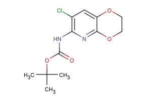 tert-butyl (7-chloro-2,3-dihydro-[1,4]-dioxino[2,3-b]pyridin-6-yl)carbamate