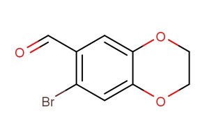 7-bromo-2,3-dihydrobenzo[b][1,4]dioxine-6-carbaldehyde