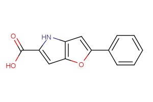 2-phenyl-4H-furo[3,2-b]pyrrole-5-carboxylic acid