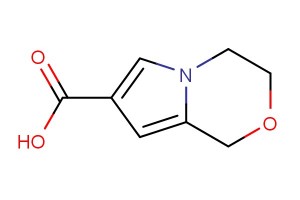 3,4-dihydro-1H-pyrrolo[2,1-c][1,4]oxazine-7-carboxylic acid
