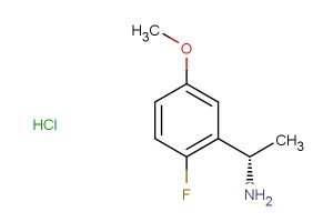 (S)-1-(2-fluoro-5-methoxyphenyl)ethan-1-amine hydrochloride