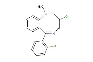 (E)-3-chloro-6-(2-fluorophenyl)-1-methyl-1,2,3,4-tetrahydrobenzo[b][1,5]diazocine