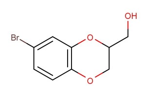 (7-bromo-2,3-dihydrobenzo[b][1,4]dioxin-2-yl)methanol