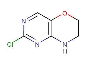2-chloro-7,8-dihydro-6H-pyrimido[5,4-b][1,4]oxazine